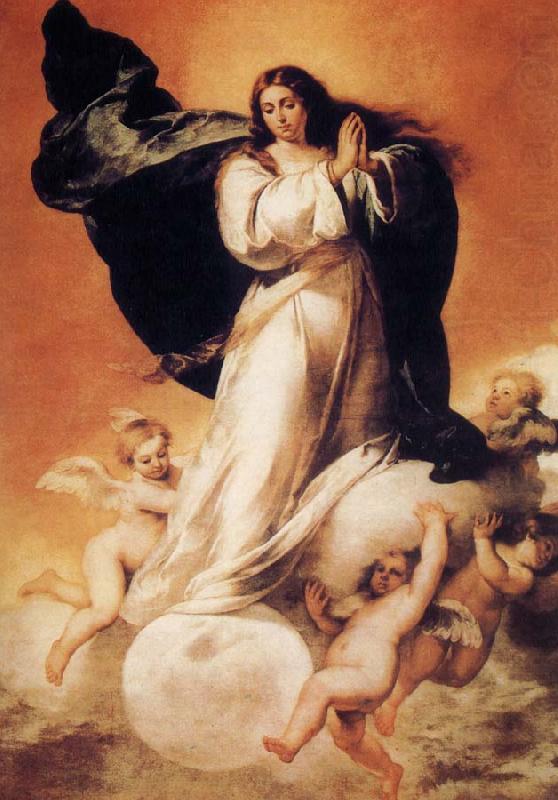 Pure Conception of Our Lady, Bartolome Esteban Murillo